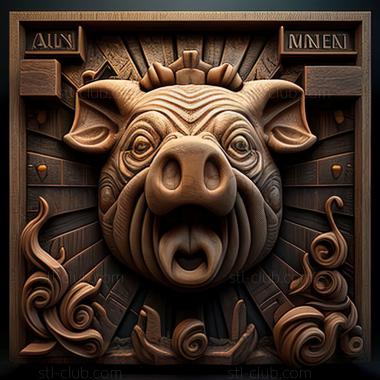 3D модель 3DGMS_90554 (STL)